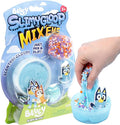 Official Bluey SLIMYGLOOP Mix'Ems, Pre-Made Cloud Slime, Bubblegum Scent, Fun Slime Add Ins Including Bluey Charm, Foam Balls, Glitter, Fidget Toy, Super Soft Non-Sticky Stress Relief Toy