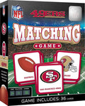 MasterPieces Officially Licensed NFL San Francisco 49ers Picture Matching Card Game for Kids and Families