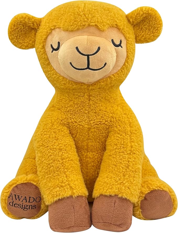 Weighted, Microwaveable & Chillable Lavander Scented Stuffed Animals, Soft & Squishy Plush Camel Toy for Warmth & Comfort - Cuddly Plushie for, Kids, Toddlers & Adults