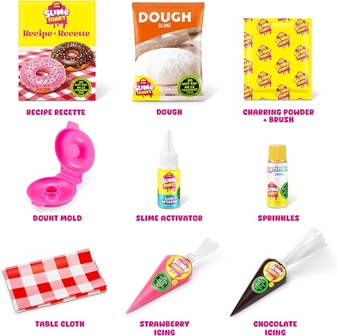 Slime Mart Small Bag by ZURU, Compound Slime Toy, Arts & Crafts for Kids and Kidults, Soft Slime Making Kit - Slime Kit for Girls Ages 6-10 - Fun Gift Idea for Boys Girls - Fidget Toys - Sensory Toys