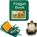 Fidget Book for Elderly | Fidget Blanket for Dementia | Dementia Products for Elderly | Gift, Activities and Fidget Toys for Seniors with Alzheimer’s or Dementia | Fidget Book v2