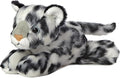 Aurora® Adorable Mini Flopsie™ Snow Leopard Stuffed Animal - Mini Companions Ready for Playful Adventures - for Kids All Ages, Toddlers, Adults, and Families - Gray 8 Inches
