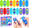 Sensory Marble Fidget for Kids Classroom- 18 Pack Gel Squeeze Stress Anxiety Autistic ADHD, Quiet Fidget Classroom Treasure Box Prize, Adult Special Needs Worry Stones, Bulk Gifts Stocking Stuffers