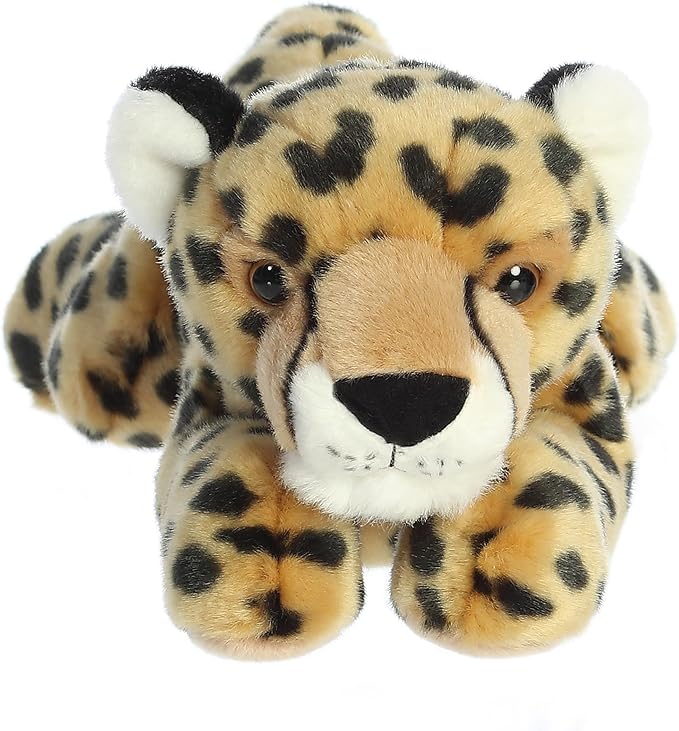 Aurora® Adorable Flopsie™ Cheetah Stuffed Animal - Used to Create Imaginative Play Adventures - Perfect for Birthdays, Kids and Adults, All Ages - Brown 12 Inches