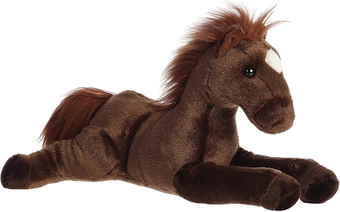 Aurora® Adorable Flopsie™ Outlaw™ Stuffed Animal - Used to Create Imaginative Play Adventures - Perfect for Birthdays, Kids and Adults, All Ages - Brown 12 Inches