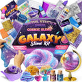 Galaxy Slime Kit for Girls, Globe and Magic Potion Kits, Clear Crystal/Butter/Glow-in-the Dark Slime Making Kit, Christmas Birthday Party Favors Toys for Kids Girls Boys 7 8 9 10 11 12