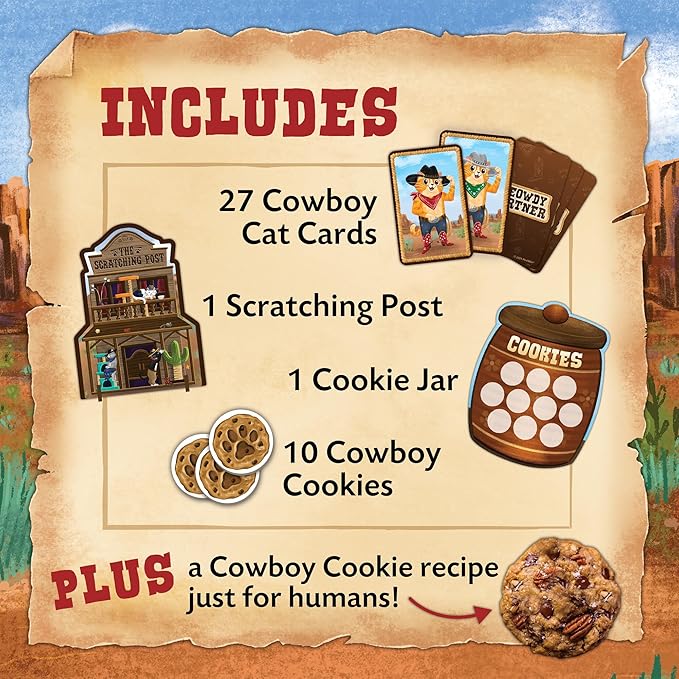 Peaceable Kingdom Meowdy Partner Cooperative Matching Game, Preschool Memory and Observation Game for Kids Ages 3–5, Team Based Gameplay with Cards, Tokens, and Cookie Barrel Board