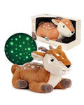 Cloud b Calming Nightlight Star Projector | Gentle Brightness | 3 Colors | 3 Constellations | Auto-Shutoff | Twilight Buddies®- Fawn