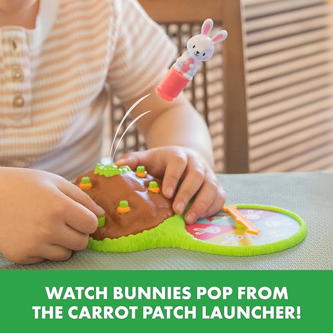 Educational Insights Pop Pop Bunny Hop - Matching Games for Toddlers 3-5, Turn-Taking Kids Games, Preschool Board Game for Kids, Skill-Building Preschool Toys, Kindergarten Color Matching Game