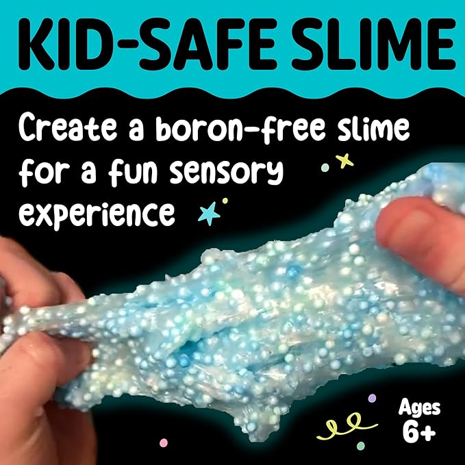Creativity for Kids DIY Glowing Squishy Slime Kit | Hands-On STEM Activity & Sensory Toy | Mix, Stretch & Glow Mess-Free Fun | Great Gifts & Easter Basket Stuffers for Kids (Ages 6+)