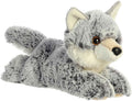 Aurora® Adorable Mini Flopsie™ Winter Wolf™ Stuffed Animal - Mini Companions Ready for Playful Adventures - for Kids All Ages, Toddlers, Adults, and Families - Gray 8 Inches