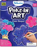 Skillmatics Poke-in Art - Flower Bouquet, DIY Wood Craft Kit, Mother’s Day Gift, Mess-Free Creative Play for Girls and Boys Ages 4, 5, 6, 7, 8, 9, Fine Motor Skills, Screen-Free Fun