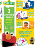MasterPieces Kids Games - Sesame Street - 3 Fun Ways to Play Matching Game Set