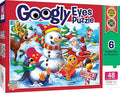 MasterPieces – 48 Piece Jigsaw Puzzle for Kids 4+ Years, Funny Christmas with Googly Eyes, Educational and Fun Game, Gift Idea for Children, 19" x 14"