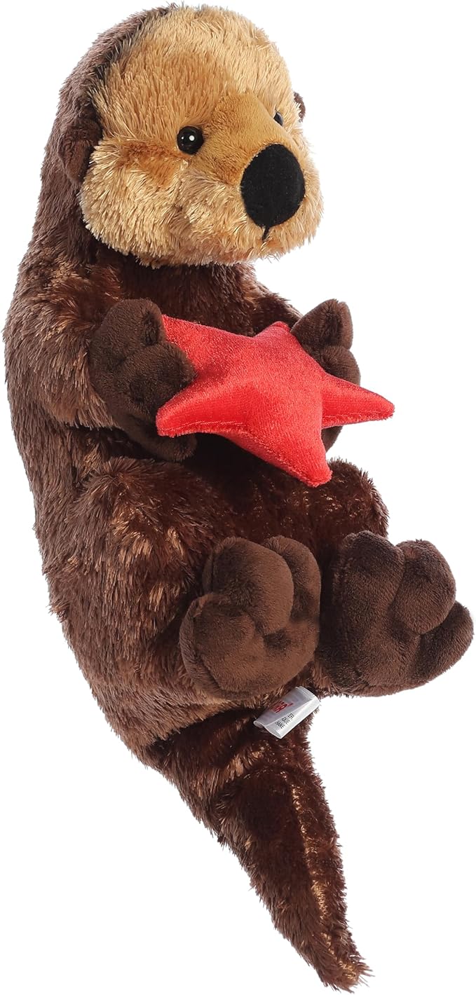 Aurora® Adorable Flopsie™ Cali Otter™ Stuffed Animal - Used to Create Imaginative Play Adventures - Perfect for Birthdays, Kids and Adults, All Ages - Brown 12 Inches