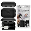 Baby Proof USB Charger Cover – Child-Resistant Cord Tip Enclosure for Standard USB Charging Cables – (3 Pack, Black)