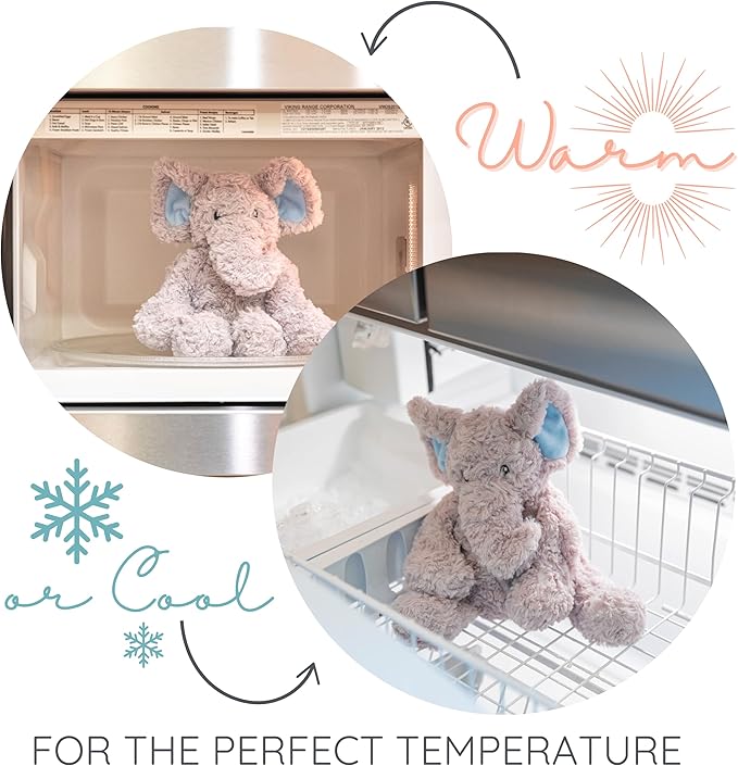 Peppy Penguin - Microwavable & Weighted Plush Stuffed Animal - Heated Plushie for Warmth - Cute, Soft, Cozy Toy for Adults & Children (Boys, Girls, & Toddlers) by Warm Pals