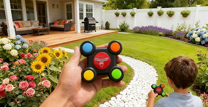 Light & Sound Memory Game – Interactive Electronic Toy for Focus & Reaction Training
