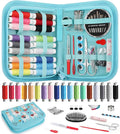 Coquimbo Sewing Kit Gifts for Teen Grils Adults Women Mom Grandma, Portable Sewing Supplies Contains Tape Measure, Scissors, Thimble, Thread, Sewing Needles (Alpaca)
