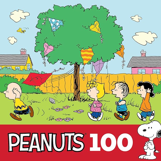 RoseArt - Peanuts - 100 Piece Jigsaw Puzzle for Kids and Adults
