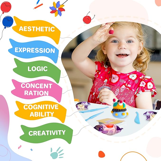 Aestd-ST Air Dry Clay 90 Colors, Modeling Clay for Kids, DIY Model Magic, Molding Clay Kit with Sculpting Tools, Non-Sticky Soft and Super Light, Arts and Crafts Gift for Boys Girls Kids