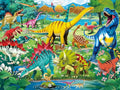 100 Piece Puzzles for Kids Ages 4-6 6-8 8-10, 100 Piece Dinosaur Learning Educational Jigsaw Puzzles, Kids Puzzles Ages 5-8 Gifts for Girls Boys - Every Piece is Unique