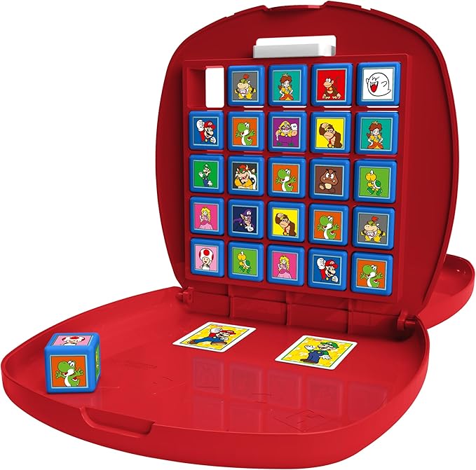 Top Trumps Match Game Super Mario – Family Board Games for Kids and Adults – Matching Game and Memory Game – Fun Two Player Kids – Memories and Learning, Board Games for 4 and up
