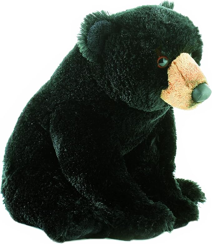 Aurora® Adorable Flopsie™ Blackstone™ Stuffed Animal - Used to Create Imaginative Play Adventures - Perfect for Birthdays, Kids and Adults, All Ages - Black 10 Inches