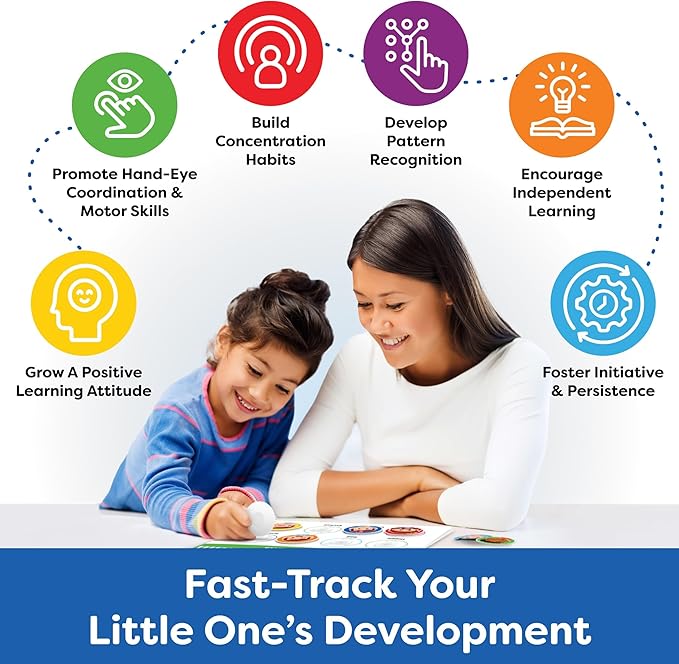 Montessori Preschool Busy Book for Toddlers Ages 3 and Up - Preassembled - Preschool Learning Activities Montessori Educational Toys - Gifts for 3 Year Old Boys, Toddler Learning Toys Activities