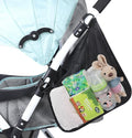 Accmor Universal Stroller Organizer, Side Sling Stroller Organizer, Mesh Cargo Net Stroller Storage Caddy Accessories, Stroller Bag Accessories Fits for Uppababy, Nuna, Baby Jogger, Doona Strollers