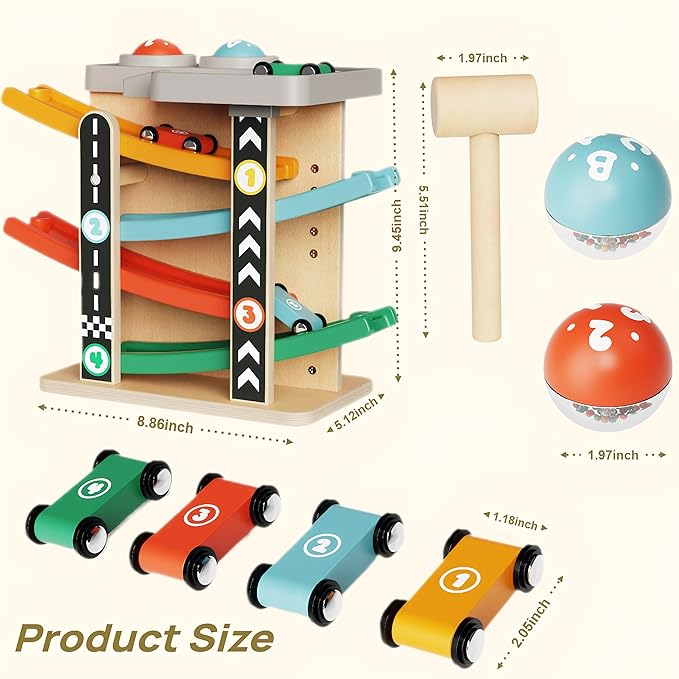 Toddler Toys for 1-2 Year Old Boy, Montessori Toys for 1 Year Old, First Birthday Gifts
