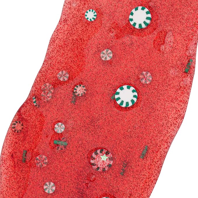 Christmas Stocking Stuffers for Kids - Red Glitter Crystal Slime, Super Soft & Non-Sticky Premade Slime, Girls & Boys Gifts for Birthday, Easter, Halloween, Christmas