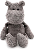 Thermal-Aid Zoo Mini — (Happy the Hippo) — Mold-Resistant, Washable Hot & Cold Pack for Kids — Heating and Cooling Pad with Natural Corn Filling — Reusable Plush Toy