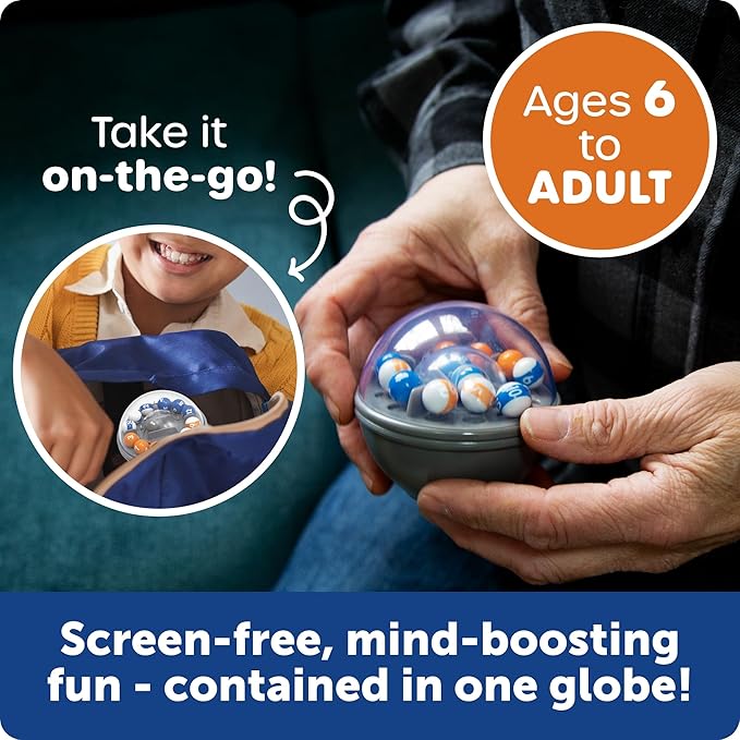 Learning Resources Scramboozle Number Jumble - 3D Brain Teasers for Kids and Adults, Puzzles for Teens, Critical Thinking and Problem Solving Game, Travel Toy, Fidget Toys, Gifts for Boys and Girls
