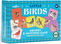 eeBoo: Memory & Matching Game- Little Birds- 18 Illustrated Matching Pairs, Concentration Tile Game, Informational Insert, Kids Ages 4+, 1-4 Players