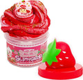 Strawberry Shortcake Scented Cloud Slime, Fluffy Strawberry Scented Slime, Birthday Party Favors for Kids 8-12