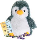 Peppy Penguin - Microwavable & Weighted Plush Stuffed Animal - Heated Plushie for Warmth - Cute, Soft, Cozy Toy for Adults & Children (Boys, Girls, & Toddlers) by Warm Pals