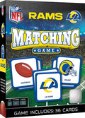 MasterPieces Sports Games - Los Angeles Rams NFL Matching Game - Game for Kids and Family - Laugh and Learn