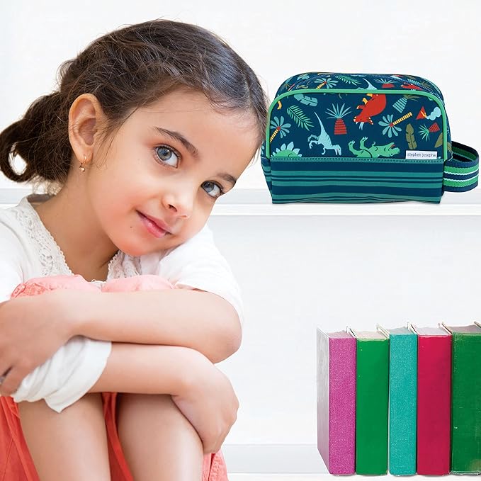 Stephen Joseph, Kids Toiletry Bag, Boys and Girls Toiletry Kit, Travel Bag
