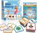 72 (36 Pairs) Bible Trivia Memory Matching Game with Poster and Online Trivia Language Learning Games for ESL and Language Immersion