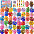 50 Pack Butter Slime Kit for Kids, Slime Toys for Boys & Girls, DIY Slime Toy for Party Favor, Soft and Non-Sticky, Birthday Easter Gifts Prize for Girl Boys Kids 6 7 8 9 10 11 12