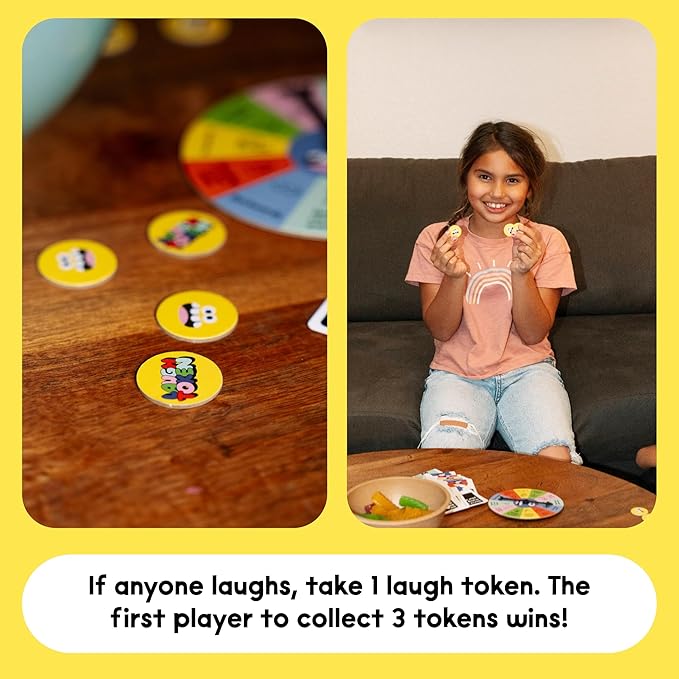Laugh Attack [Can You Make Your Family Laugh? | Don’t Laugh Challenge Card Game For Kids, Teens, and Families | Great For Game Night, Reunions, Vacation | Kids Gift For Boys & Girls Ages 5+]