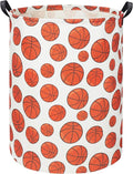 HIYAGON Basketball Kids Laundry hamper Baby Hamper for Nursery Boy and Girl Hamper Cute Kids Toys Storage Bin Organizer Room Decor for Home(Basketball)