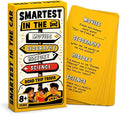 WELL BALANCED Road Trip Trivia - Road Trip Games for Kids Travel Essentials Car Activities Must Haves for Ages 8+