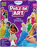 Skillmatics Poke-in Art - Disney Princesses, Mess-Free Fun for Kids, Screen-Free Entertainment, DIY Wood Craft Kits, Creative Activity, Gifts for Girls Ages 4, 5, 6, 7, 8, 9