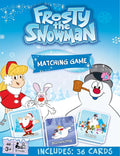 Masterpieces Officially Licensed Frosty The Snow Man Picture Matching Card Game for Kids and Families