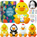 Goody King Paint Your Own Duck Lamp Kit, DIY Duck Night Light, Arts & Crafts for Kids Ages 8-12, Painting Kit for Kids, Art Supplies Birthday Party Holiday Gift for Teens Girls Boys Age 3 4 5 6 7 8+