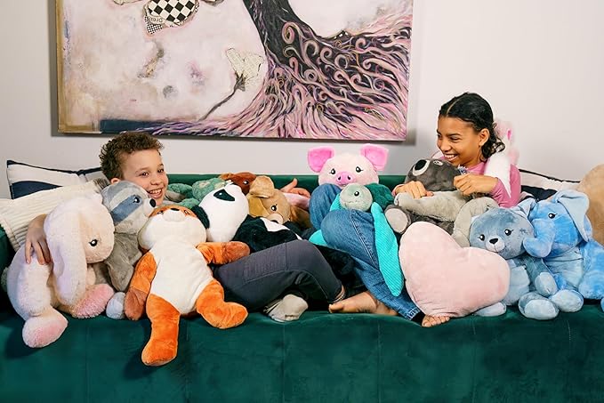 HUGIMALS Hugarounds Zephyr the Dragon 2.5 lb Microwaveable Weighted Plush Neck & Shoulder Wrap | Soothing, Comforting Hugs for Self-Care & Relaxation | Unscented for Ages 2+