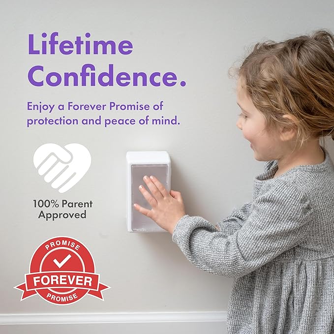 Outlet Cover Box Baby Proofing – Child Safety Outlet Protector Box for Plugs & Cords, Locking Childproof Plug Cover, Outlet Covers Baby Proofing Solution