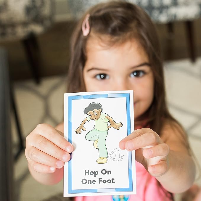 Kenson Kids Pick n Roll Movez, Exercise Game, Perfect for Rainy Days, Home & Classroom, Preschool & Kids of All Ages.